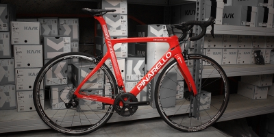 Шоссейный велосипед Pinarello GAN Orange Shimano 105 R7000 LC Fulcrum RACING SPORT (2019)