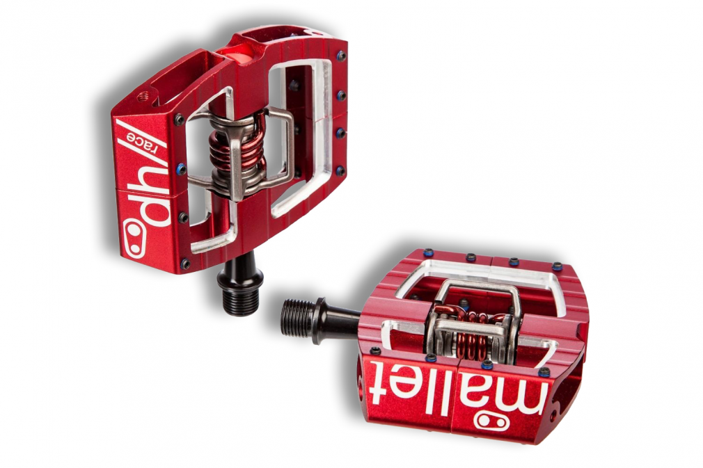 Педали CrankBrothers MALLET DH RACE red