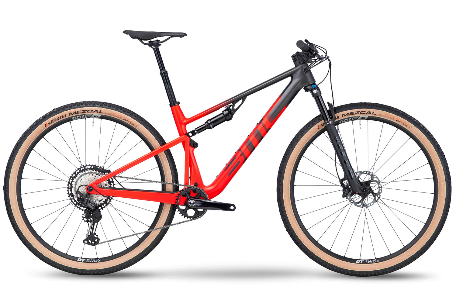 Велосипед BMC FOURSTROKE TWO (карбон/красный) SHIMANO DEORE XT 12s DT SWISS XR 1700 (2023)