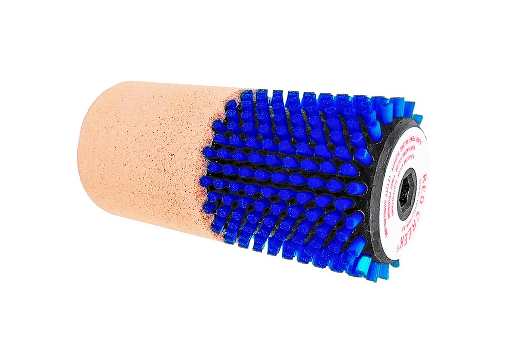 Щётка для обработки лыж RED CREEK 2169 COMBI XC (синий нейлон/пробка)