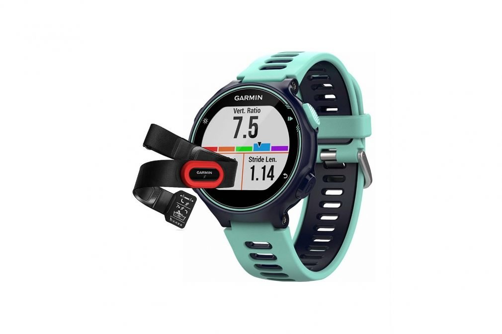 Спортивные часы Garmin FORERUNNER 735XT HRM RUN (аквамарин)