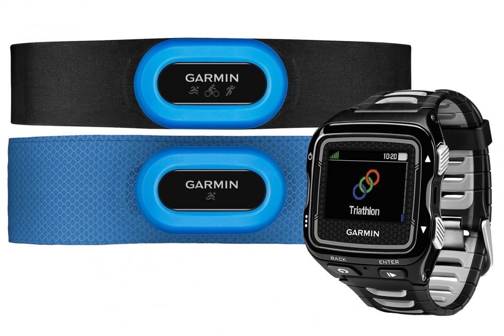 Спортивные часы Garmin FORERUNNER 920XT HRM TRI (чёрно-серые)