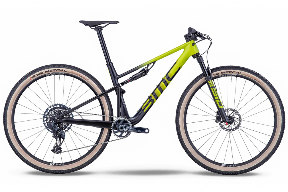 Велосипед BMC FOURSTROKE 01 TWO (жёлтый/чёрный) SRAM GX EAGLE AXS DT SWISS XR 1700 (2023)