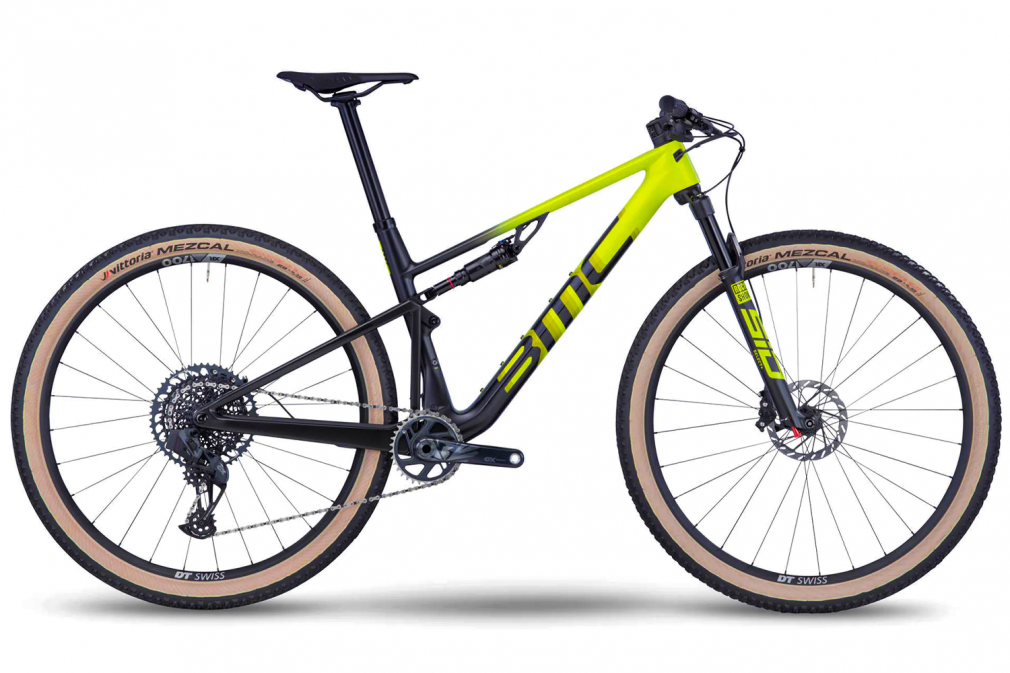 Велосипед BMC FOURSTROKE FOUR (жёлтый/чёрный/карбон) SRAM NX EAGLE BMC SHL28O S (2024)