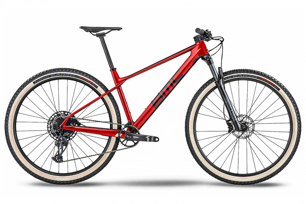 Велосипед BMC TWOSTROKE 01 FOUR (красный/чёрный) SRAM GX Eagle BMC SHL28OS (2023)