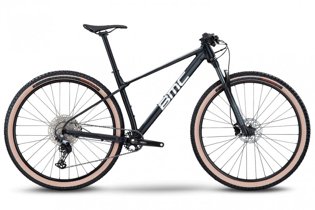 Велосипед BMC TWOSTROKE AL THREE (чёрный/серебристый) SHIMANO DEORE 12-s BMC XCD23 (2023)