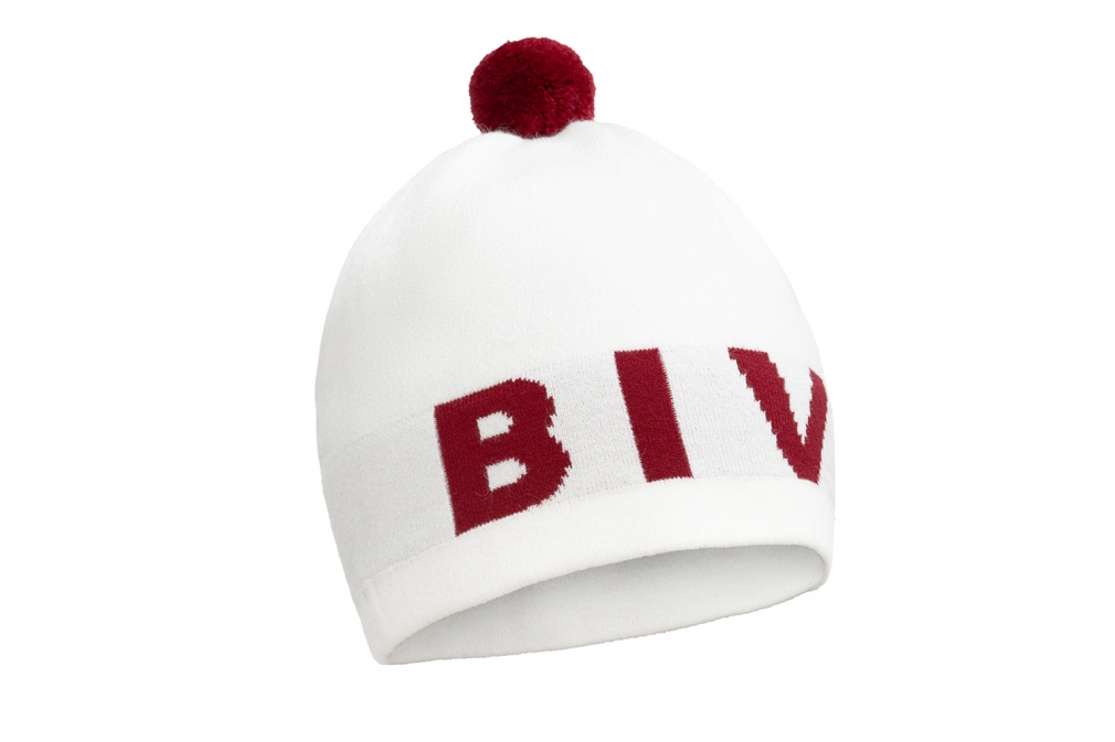 Шапка BIVIUM APEX (101/226) (белая/красная)