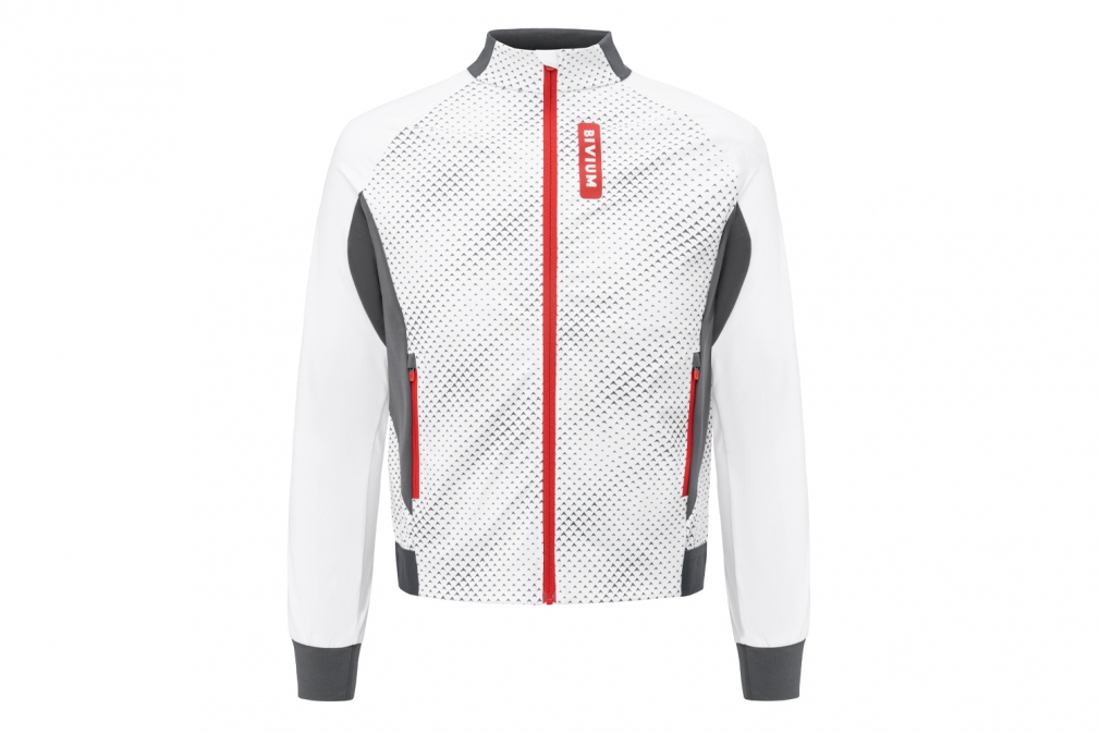 Куртка BIVIUM БАЛАНС 3.0 (мужская, белая/серая)