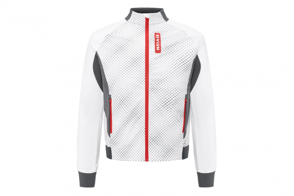 Куртка BIVIUM БАЛАНС 3.0 (мужская, белая/серая)