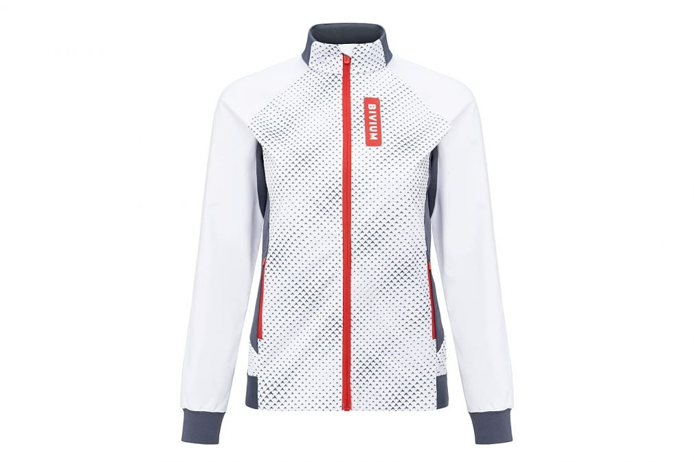 Куртка BIVIUM БАЛАНС 3.0 (женская, белая/серая)