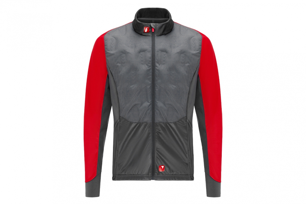 Мужская куртка BIVIUM КЛАССИК 2.0 (мужская, серая/красная)