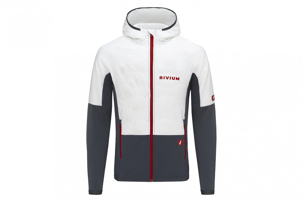 Куртка BIVIUM КОМФОРТ 3.0 (мужская, белая/серая)