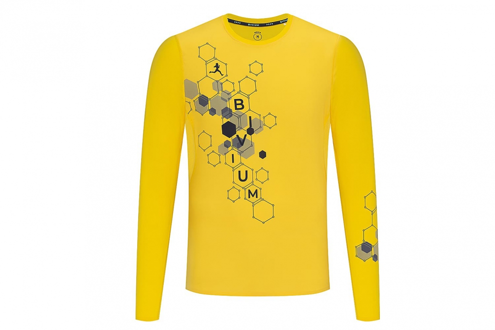 Беговая майка BIVIUM ЛАЙТ 3.0 (мужская, жёлтая)