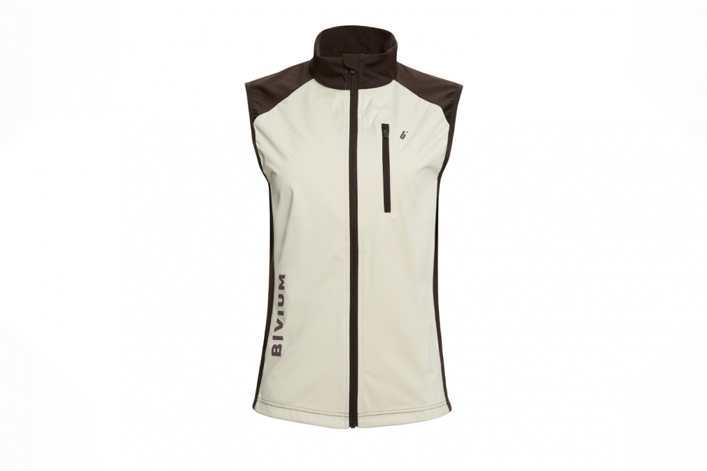 Жилет BIVIUM ПИК 2.0 (женский, молочный/кофейный)