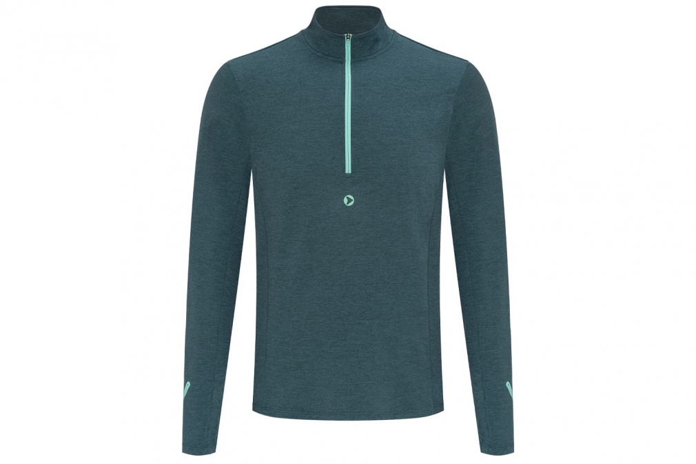 Беговая майка BIVIUM РАЗМИНКА 2.0 (мужская, сине-зелёная)