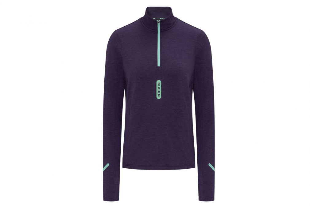 Беговая майка BIVIUM РАЗМИНКА 2.0 (женская, сливовая)