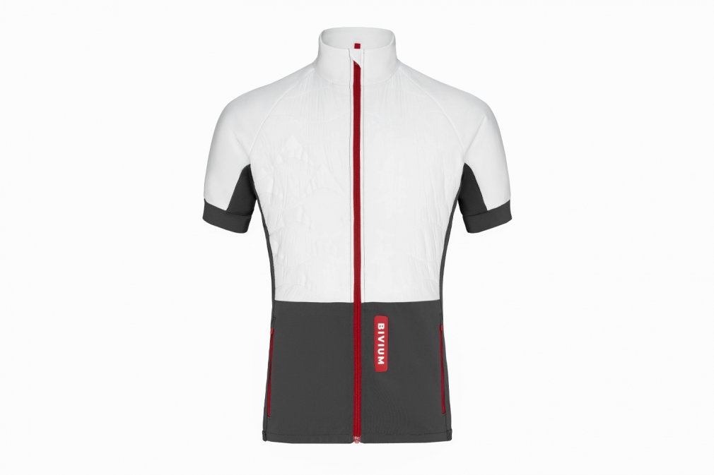 Куртка BIVIUM РЭЙС (мужская, белая/серая)