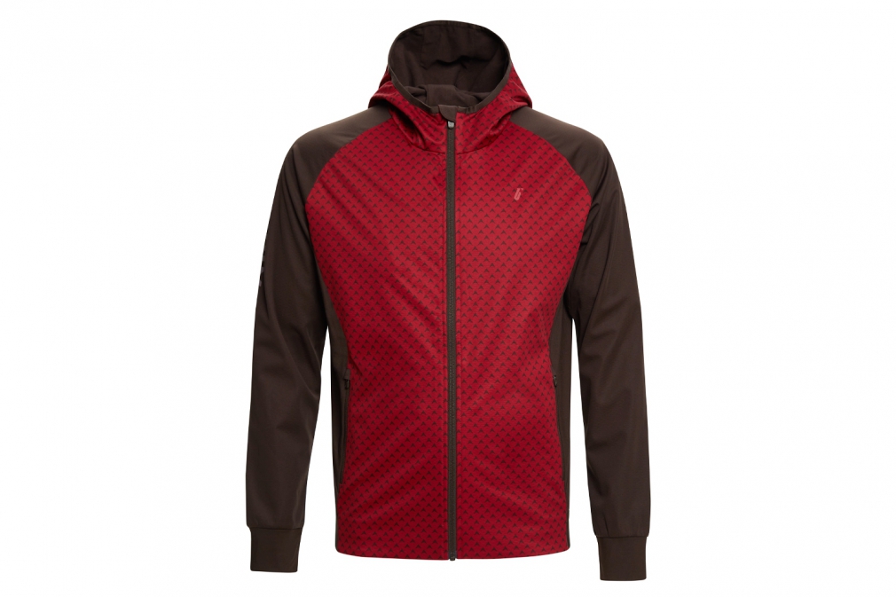 Куртка BIVIUM СНОУРАН (мужская, бордовая/кофейная)