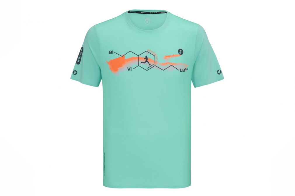 Беговая майка BIVIUM ТАЙМ 2.0 (мужская, мятная)