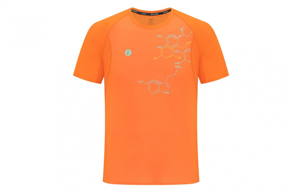 Беговая майка BIVIUM ТЕМП 3.0 (оранжевая)