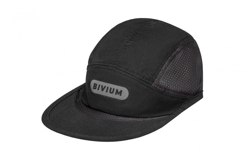 Беговая кепка BIVIUM 102/126 (чёрная)