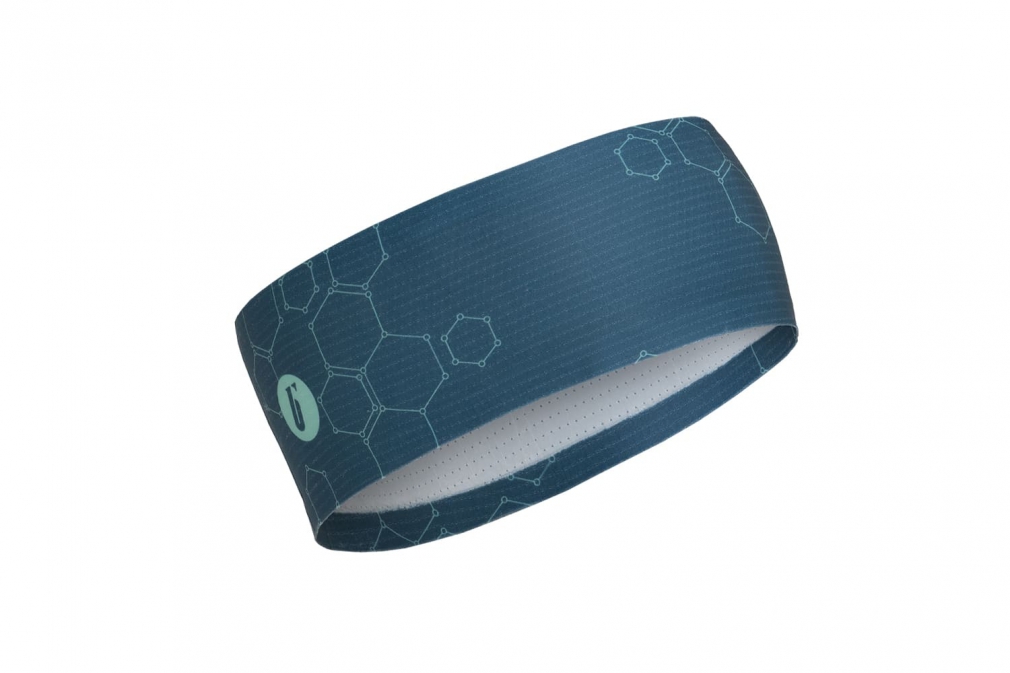 Повязка на голову BIVIUM HEADBAND 101/126 (сине-зелёная)