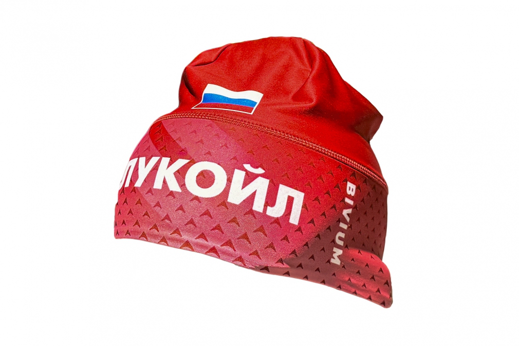 Лыжная шапка BIVIUM ЭНЕРГИЯ 3.0 (красная/белая)