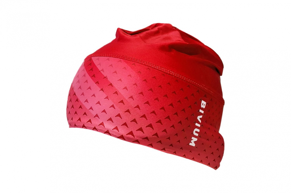 Лыжная шапка BIVIUM ЭНЕРГИЯ 3.0 (красная/белая)