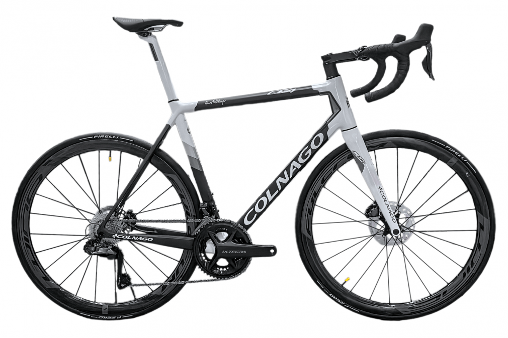 Велосипед COLNAGO C64 DISC Ultegra Di2 (чёрный/белый) SHIMANO ULTEGRA R8170 DI2 12s FULCRUM WIND 40 DB (2022)