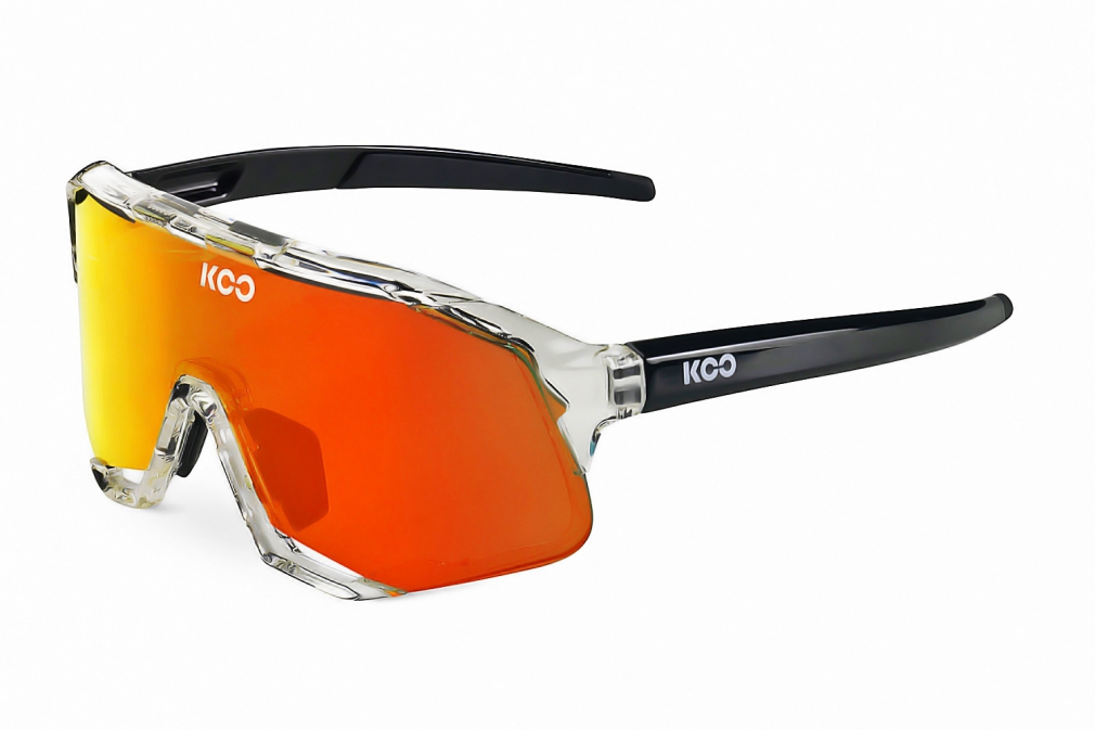 Очки солнцезащитные KOO DEMOS (прозрачные/зеркальные красные)