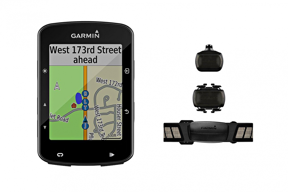 Велокомпьютер Garmin EDGE 520 PLUS HRM BUNDLE