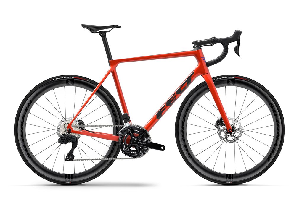 Велосипед FELT FR ADVANCED Fast Orange SHIMANO 105 Di2 12S REYNOLDS AR41 DB