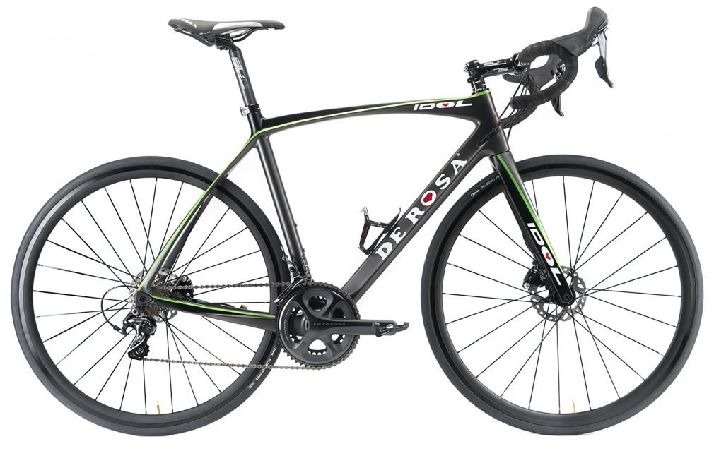 Шоссейный велосипед De Rosa IDOL DISK Shimano DURA-ACE R9100 Vision METRON DISC (2017)