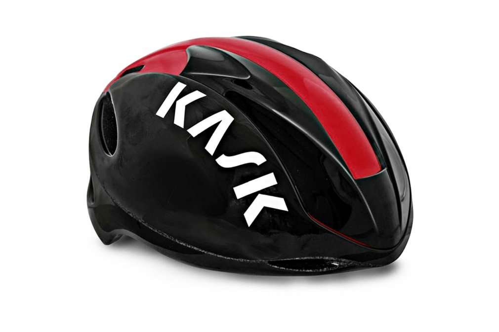 Велошлем Kask INFINITY (чёрный/красный)