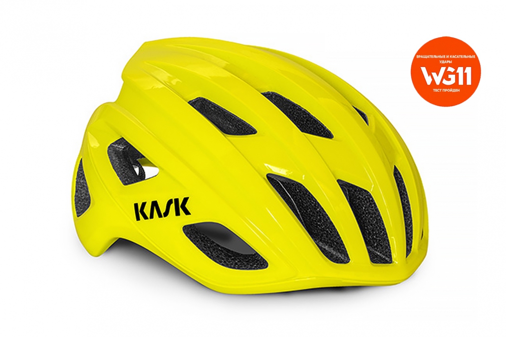 Велошлем KASK MOJITO³ (жёлтый флуоресцентный)