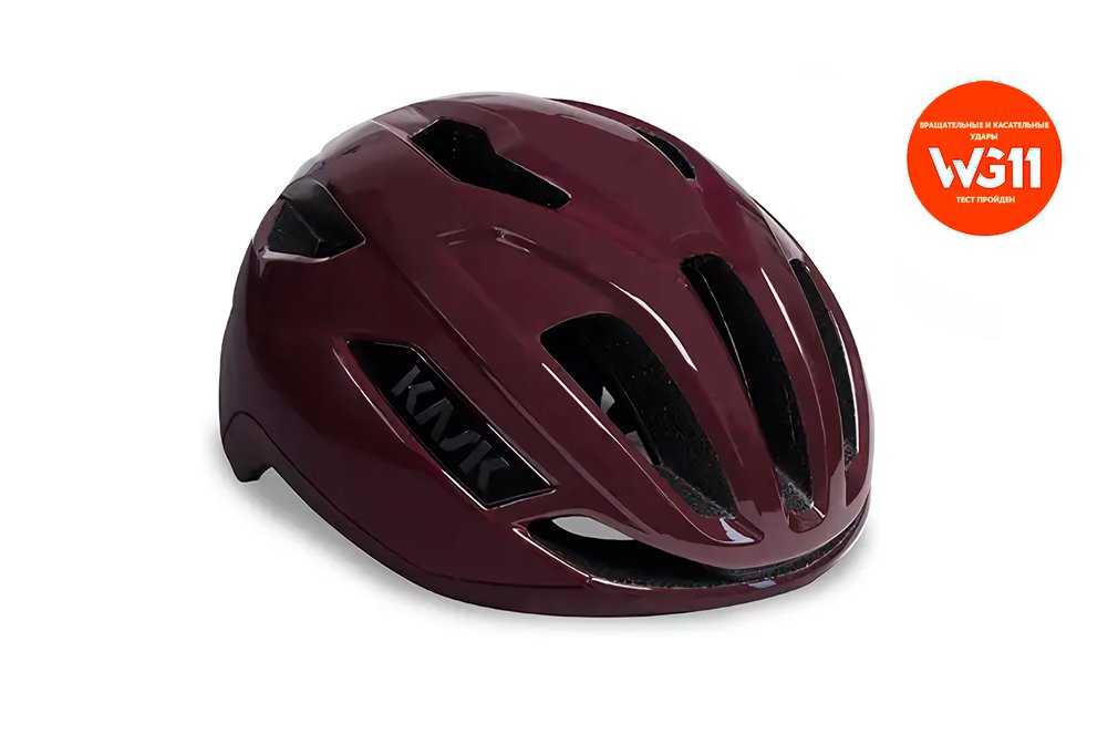 Велошлем KASK SINTESI (красное вино)