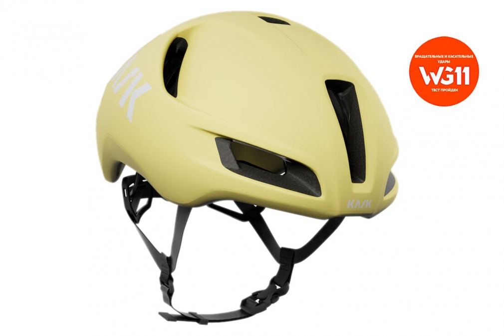 Велошлем Kask UTOPIA Y (небесно жёлтый)