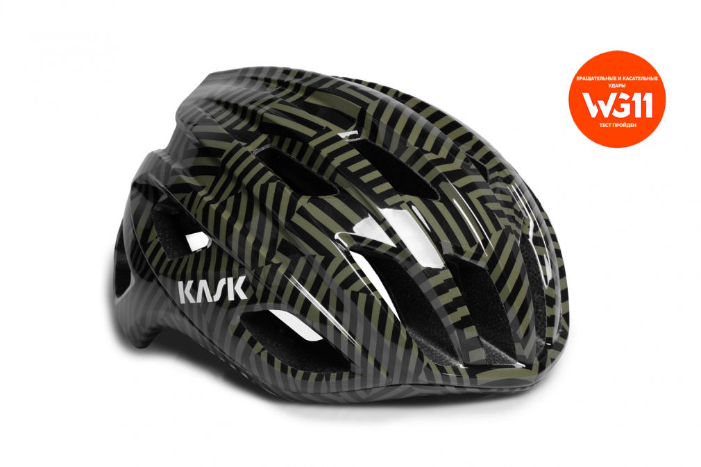 Велошлем KASK MOJITO³ CAMO (оливковый/чёрный)