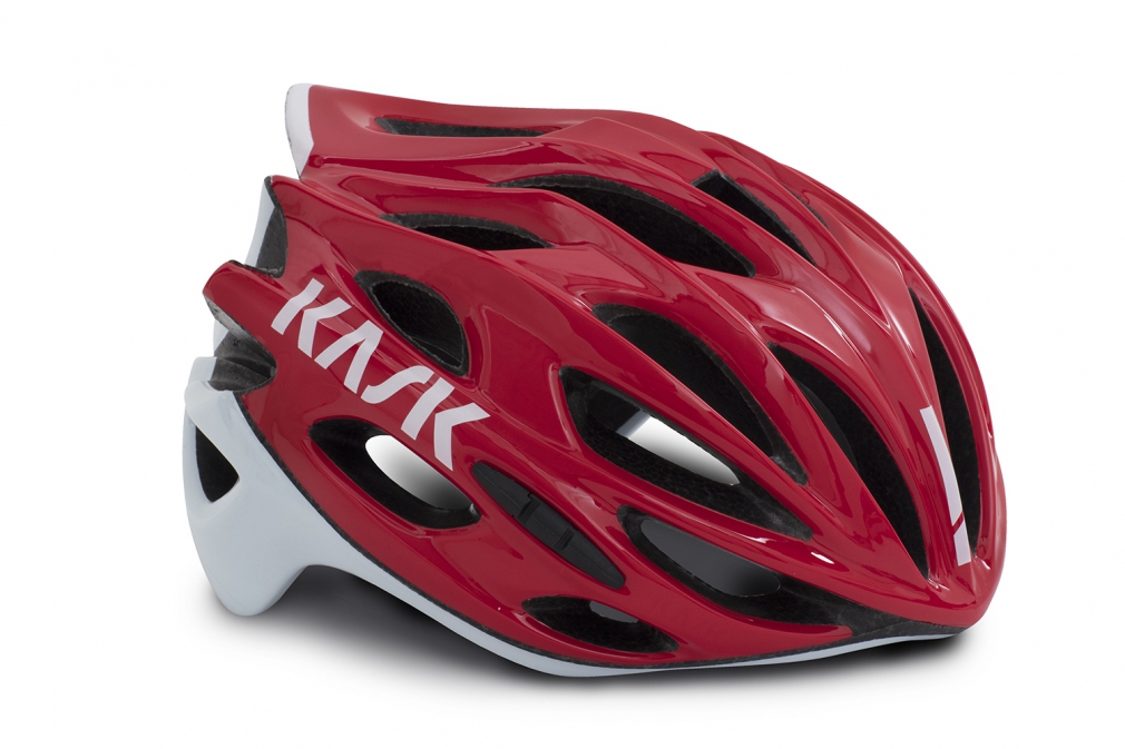 Велошлем Kask MOJITO X (красный/белый)