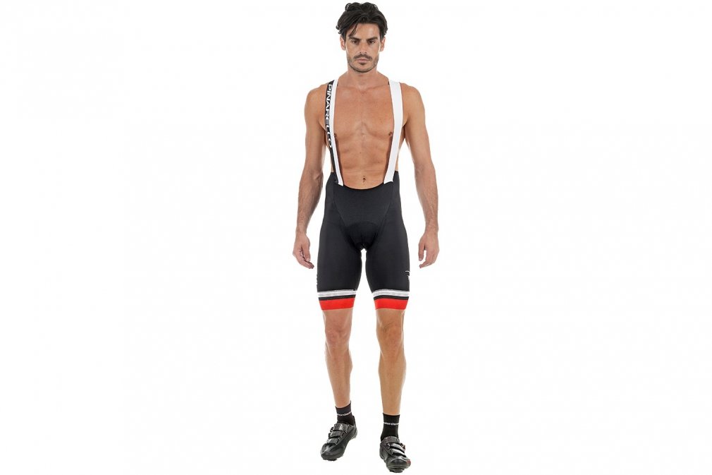 Велотрусы Pinarello CORSA bib shorts (red)