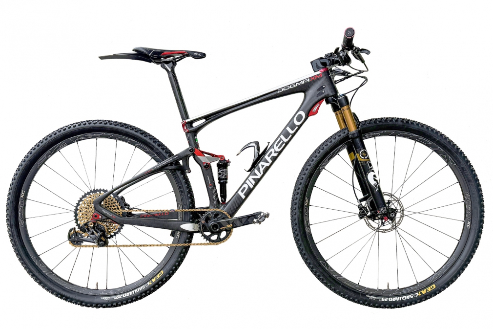 PINARELLO DOGMA XM 9.9 SRAM EAGLE XX1 Gold EASTON EC90 XC