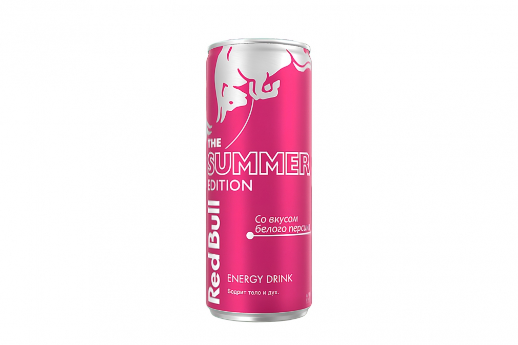 Энергонапиток Red Bull SUMMER EDITION 25 (белый персик)
