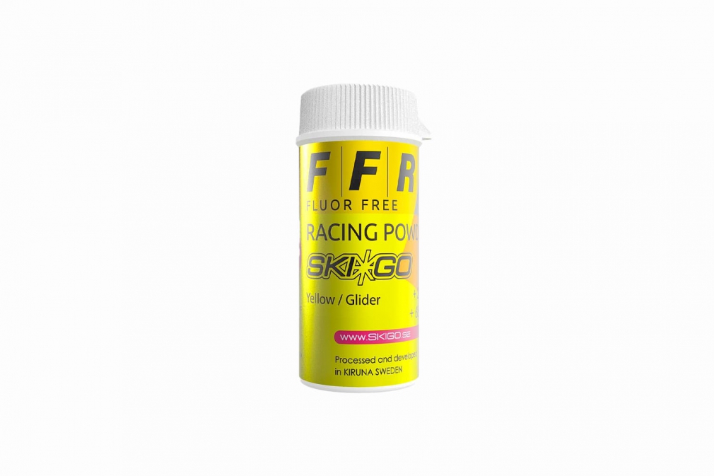 Порошок лыжный SKIGO FFR POWDER YELLOW (+20°...-1°C)