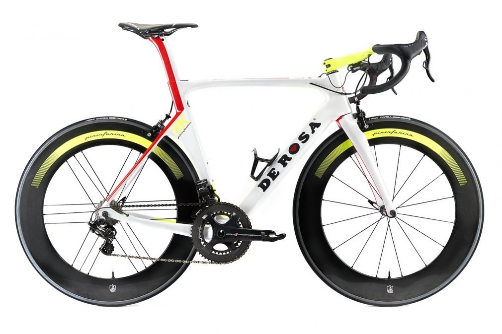 Шоссейный велосипед De Rosa SK PININFARINA H2 SPEED Shimano DURA-ACE R9100 Vision METRON DE ROSA (2017)