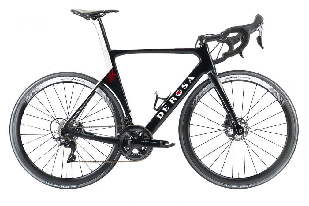 Шоссейный велосипед De Rosa SK PININFARINA DISK Shimano DURA-ACE R9100 Vision METRON DISK (2017)