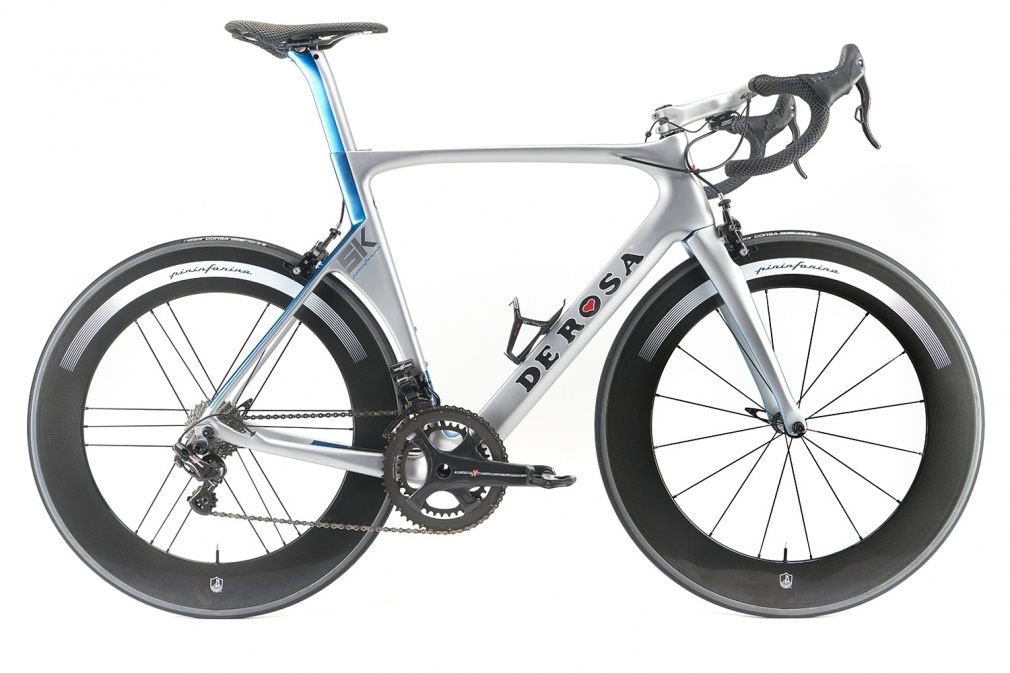 Шоссейный велосипед De Rosa SK PININFARINA LUXURY Campagnolo SUPER RECORD EPS Campagnolo BORA ULTRA 80 (2017)