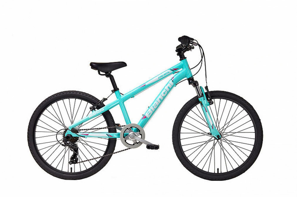 Детский велосипед Bianchi DUEL 24 GIRL Shimano TOURNEY SL-RS35-6R 6s 24