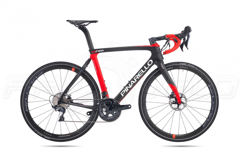 Гравел-байк Pinarello GAN GRS DISK Crb/Red Shimano ULTEGRA R8020 Mavic AKSIUM DB (2019)