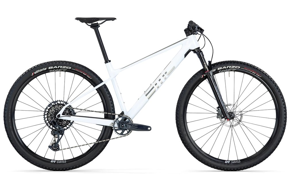 Велосипед BMC TWOSTROKE 01 TWO (белый/серебристый) SRAM GX Eagle DT Swiss X 1900 (2024)