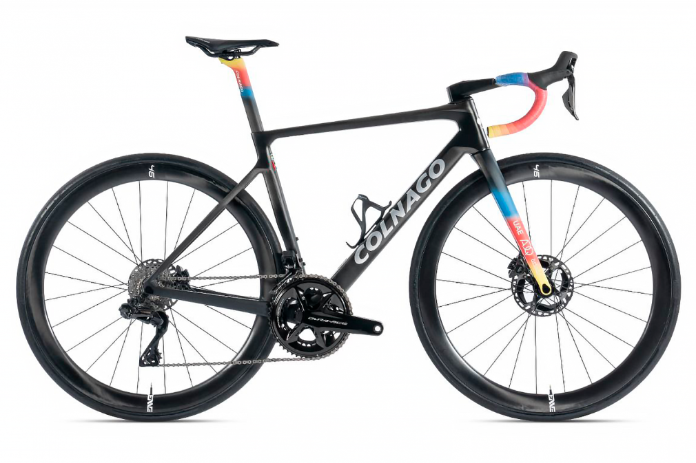 Велосипед COLNAGO V4Rs DISC (WT23 Team UAE) SHIMANO ULTEGRA DI2 12s CAMPAGNOLO BORA WTO 45 DB (2023)